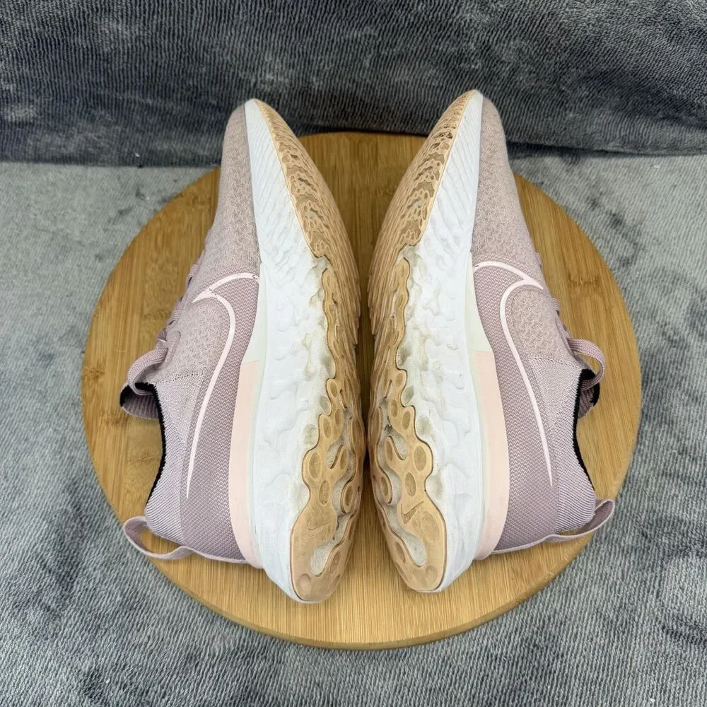 Nike Shoes Womens Size 9.5 Pink React Infinity Run Flyknit CD4372-501 Running